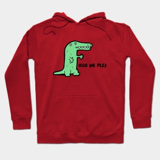 Crocodile hug me plez? Hoodie